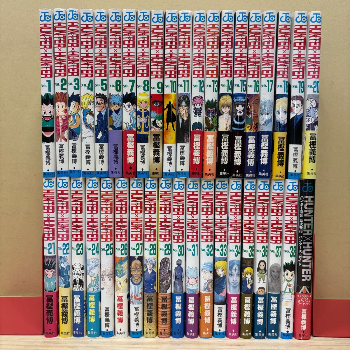 全巻初版 HUNTER×HUNTER ハンター×ハンター 既刊全38巻+ 全巻初版 HUNTER×HUNTER ハンター×ハンター 既刊全38巻+