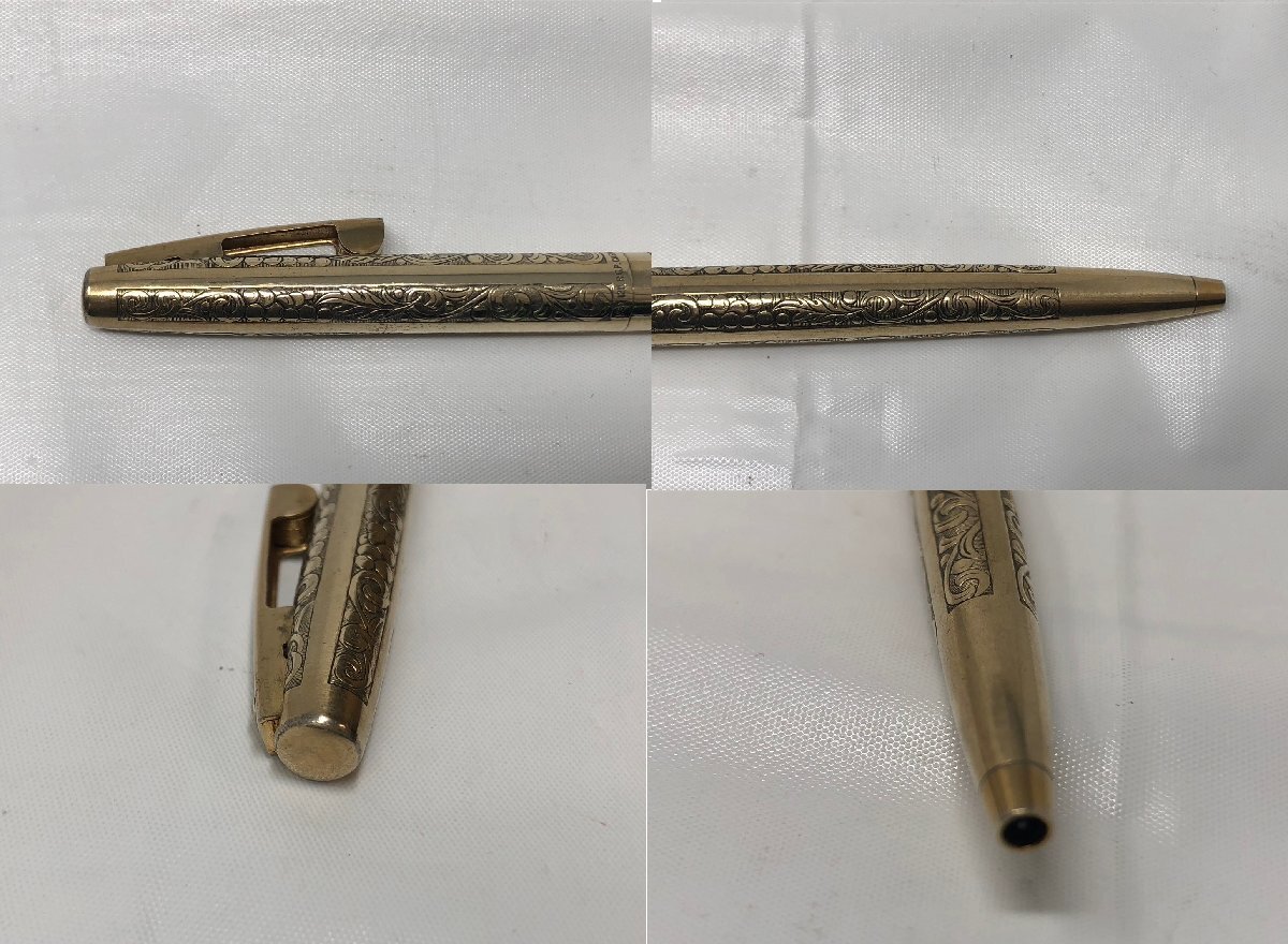 ◆SHEAFER　シェーファー　ボールペン　葡萄柄　12K　本體のみ　中古現(xiàn)狀◆16679