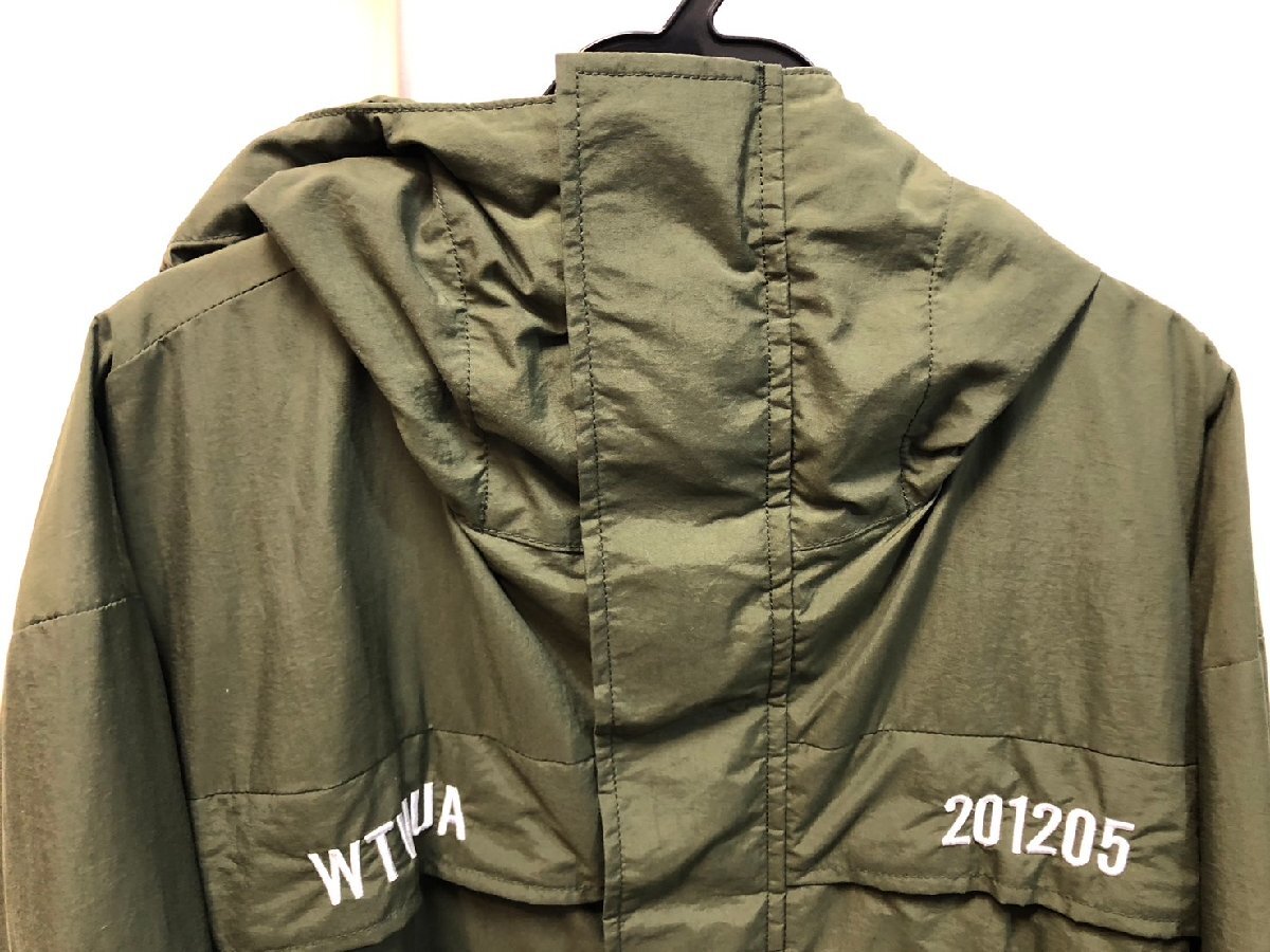 ◆未使用？ 美品 WTAPS ダブルタップス 21SS SHERPA/JACKET/NYLON.TAFFETA 211BRDT-JKM02 ジャケット グリーン系 中古◆16752