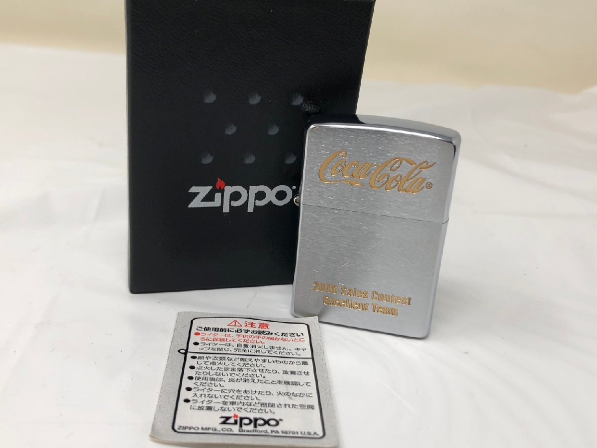 ◆未使用 ZIPPO ジッポ ライター コカ・コーラ 2006年 現状品◆15344 その他