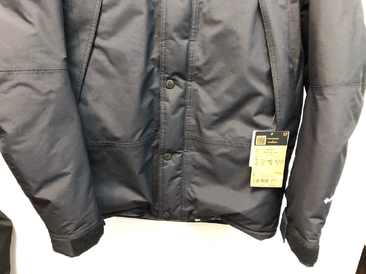 ◆未使用 タグ付き THE NORTH FACE ノースフェイス マウンテン ダウンジャケット XL 黒 PERTEX アウター ND92237◆15189★