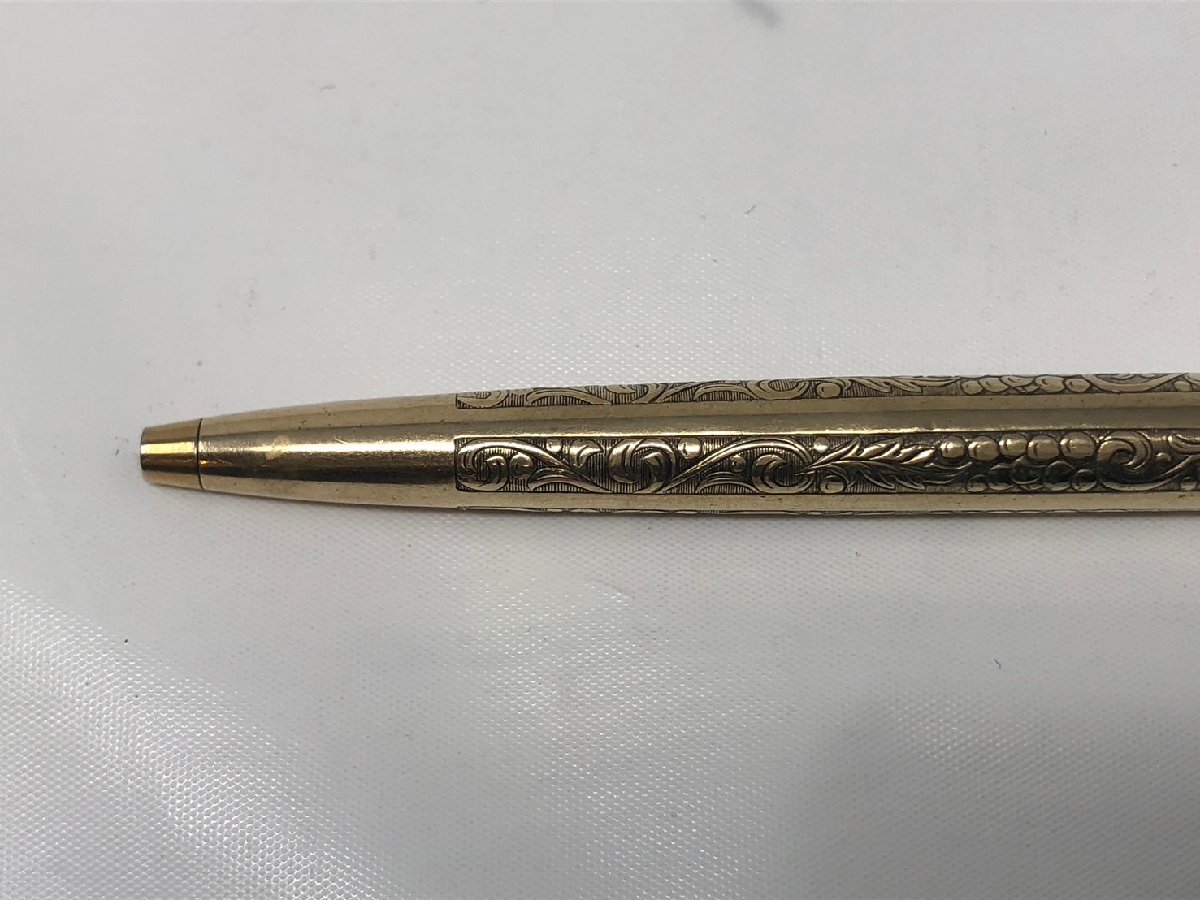 ◆SHEAFER　シェーファー　ボールペン　葡萄柄　12K　本體のみ　中古現(xiàn)狀◆16679