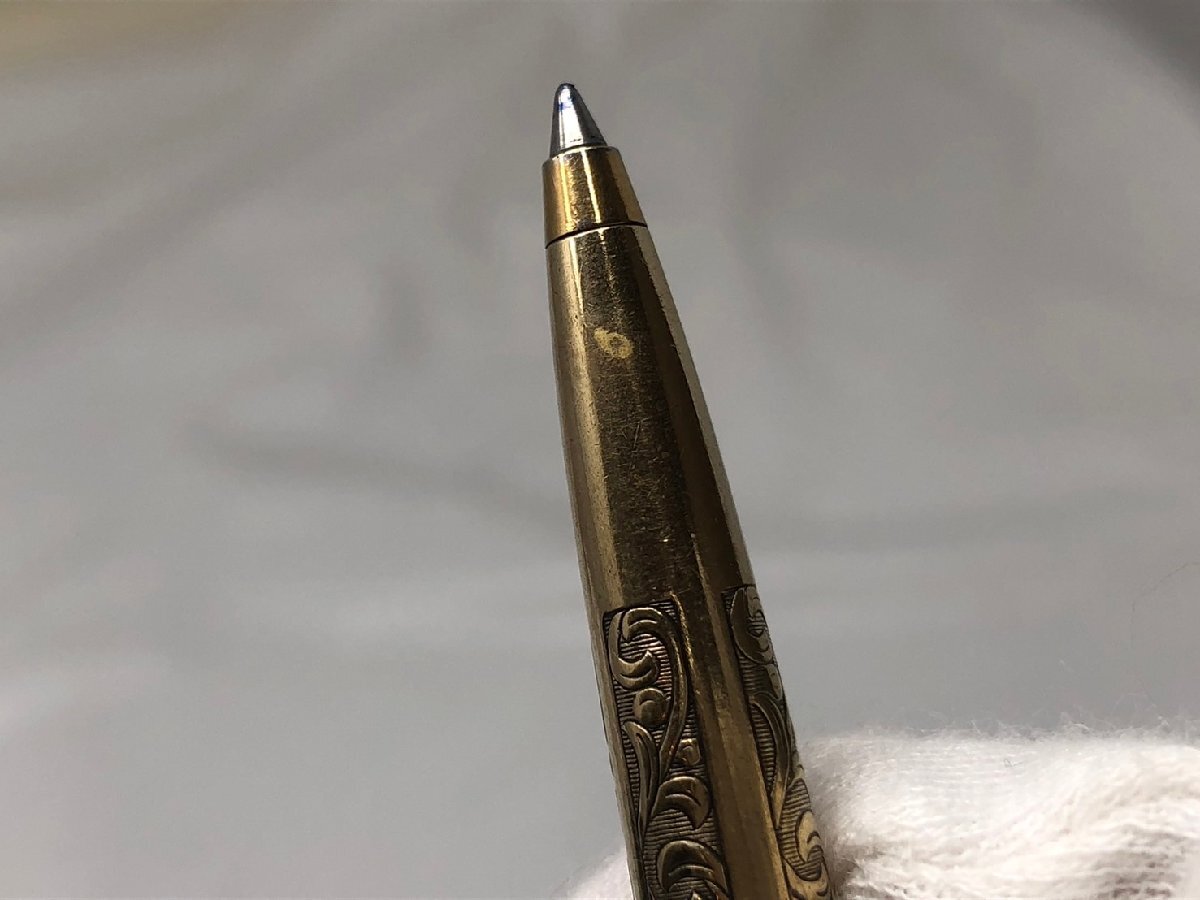 ◆SHEAFER　シェーファー　ボールペン　葡萄柄　12K　本體のみ　中古現(xiàn)狀◆16679