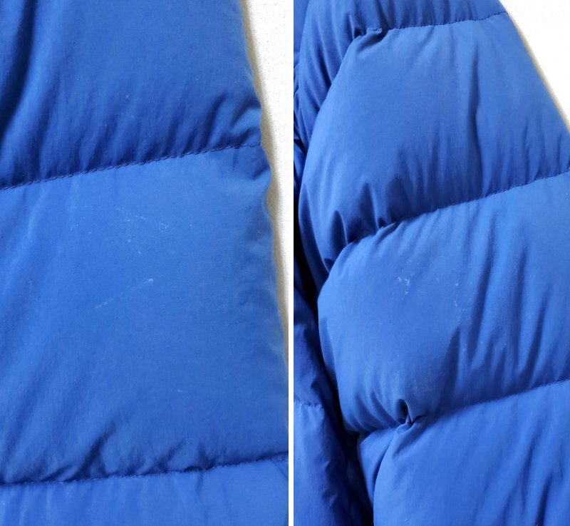 ▽THE NORTH FACE ダウンジャケット Lサイズ ND91338H ナイロン ブルー系 ノースフェイス 中古▽010480