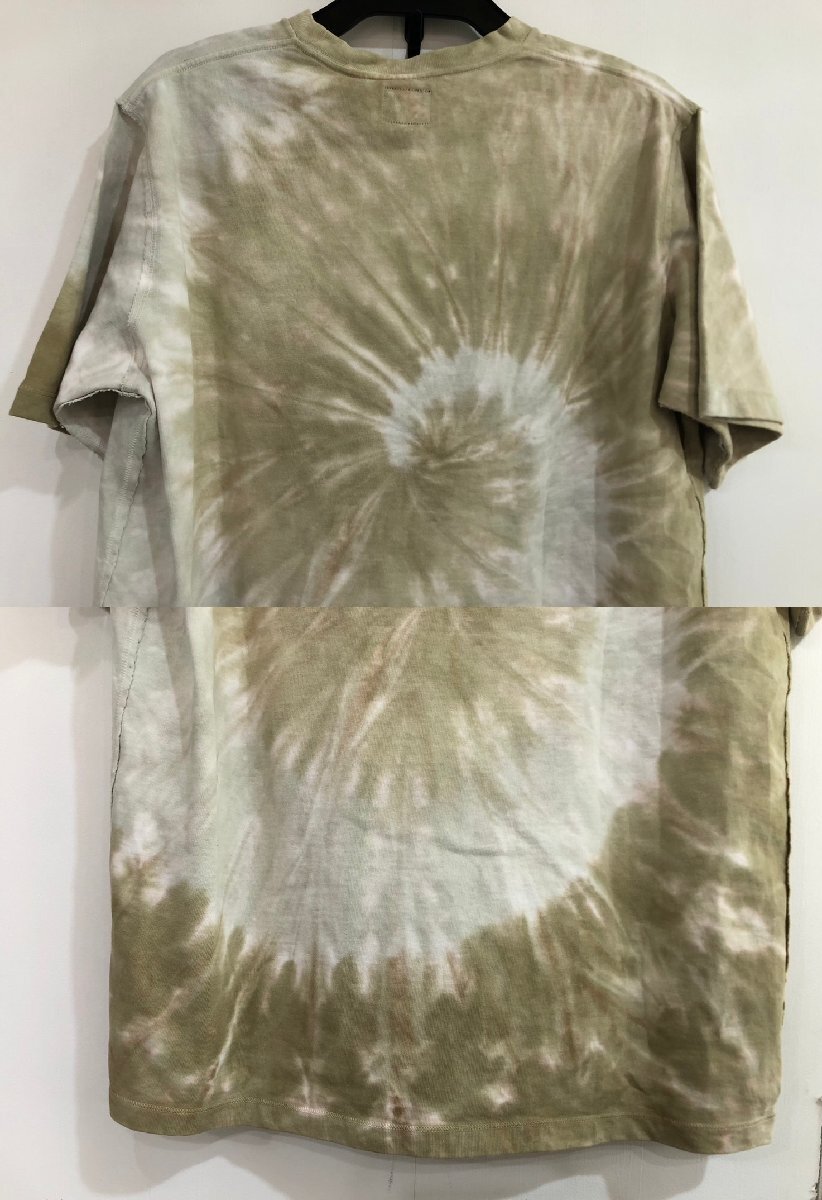 ◆Needles　ニードルス　タイダイTシャツ　ベージュ系　Mサイズ　113322239　中古◆17475★