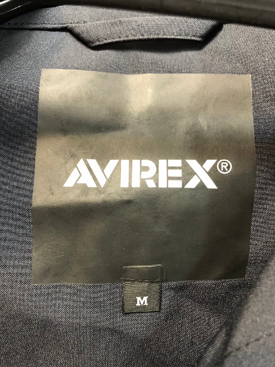 ◆AVIREX アヴィレックス ライト ストレッチ ステンカラーコート Mサイズ 6112110 中古◆16711★