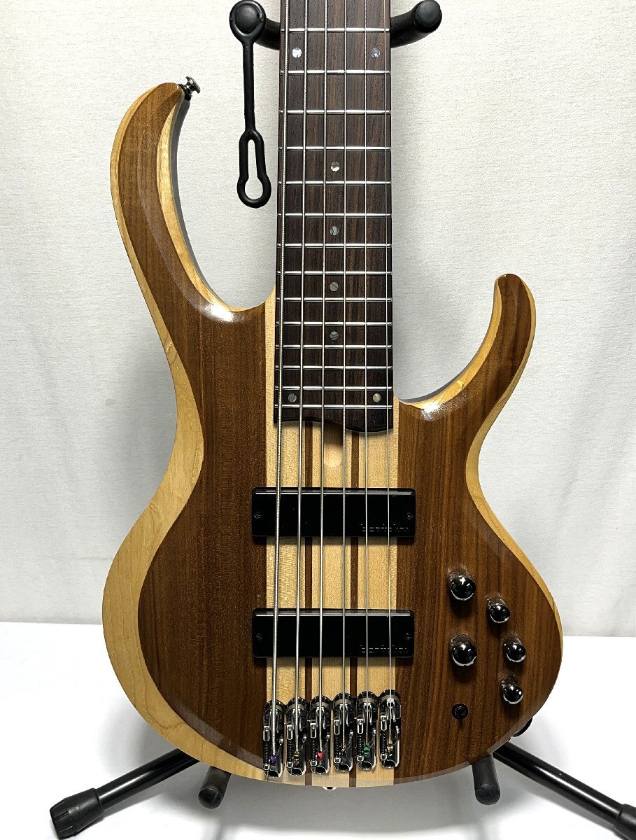 ▽Ibanez アイバニーズ BTB746-NTL エレキベース 6弦 中古?現(xiàn)狀品?簡単な音出し確認のみ▽012602