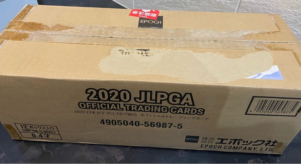 2020 JLPGA 日本女子プロゴルフカード 新品未開封ケース 12BOX入り 吉田優利 西村優菜 安田祐香 ルーキーカード 渋野日向子 その他