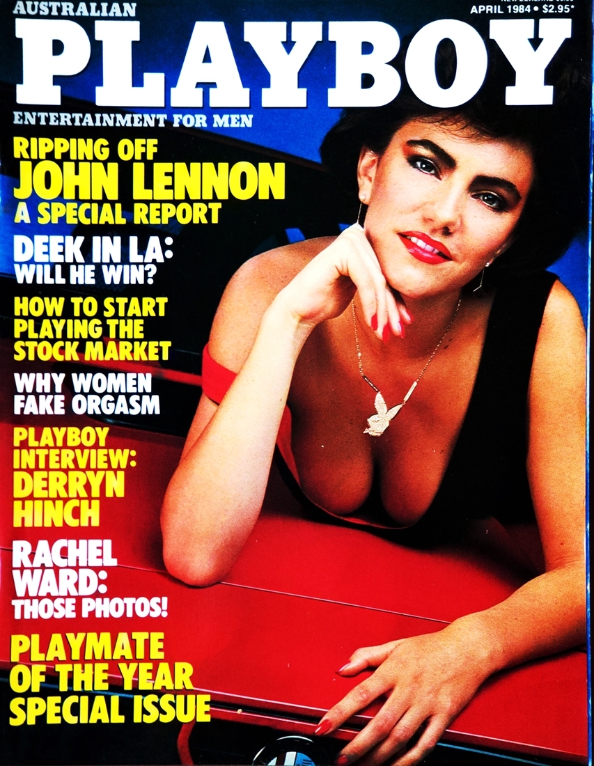 オーストラリア版PLAYBOY ２冊 個人輸入品 /?、伲保梗福蹦辏乖绿?、②１９８４年４月號　