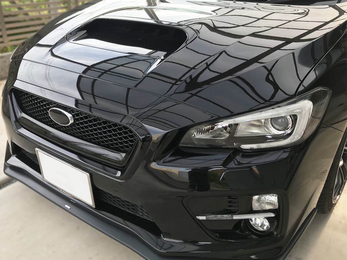 Tint+何度も貼れる エンブレム スモークフィルム(ブラックスモーク5％) 前后セット WRX S4/WRX STI VAG/VAB VA