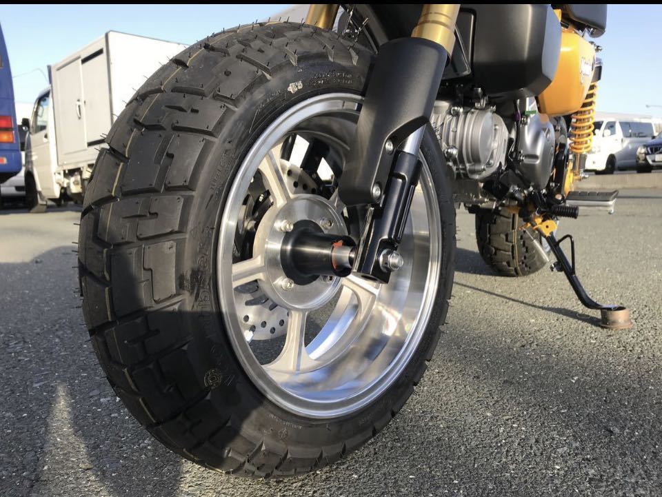 Falcon制モンキー125 グロム ABS用 12インチ3.50J/5.00J ホイール+ハブセット新商品