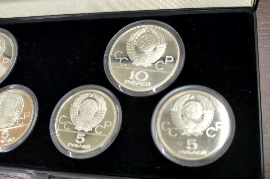 モスクワオリンピック記念10ルーブル銀貨（柔道）|ソ連