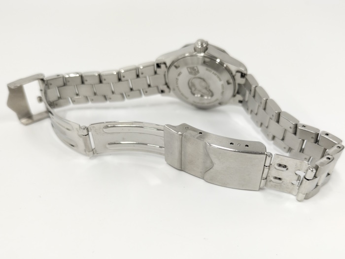 TAG Heuer 腕時計 アクアレーサー 300M クオーツ SS シルバー文字盤 WAF1412_画像6