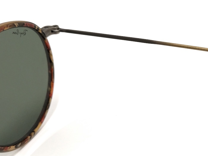 Ray-Ban サングラス アメリカ ボシュロム ビンテージ ラウンド ブラウン W1676