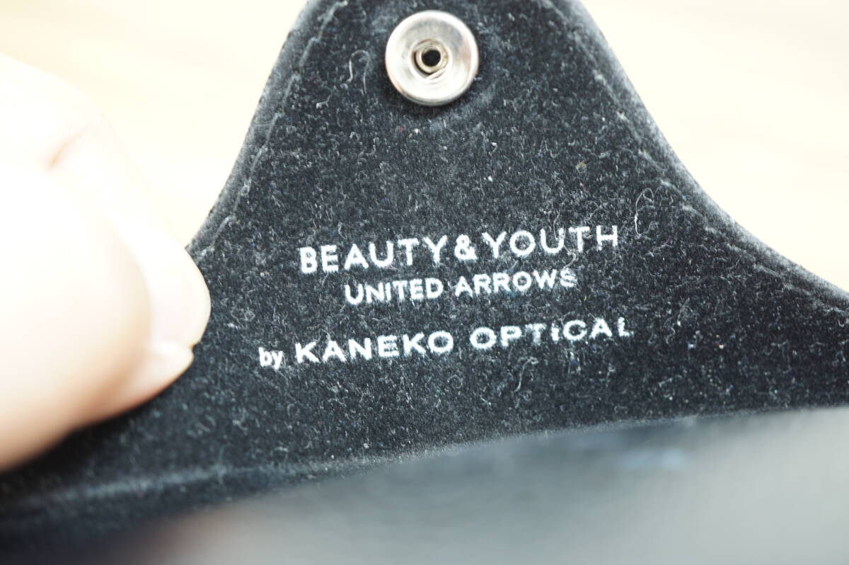 33* BEAUTY&YOUTH by KANEKO OPTICAL Steve деньги очки ka кошка Opti karuUNITED ARROWS I одежда солнцезащитные очки с футляром 