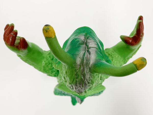 現状品》マルサン 宇宙怪獣 マンドラ ソフビ 1971 当時物
