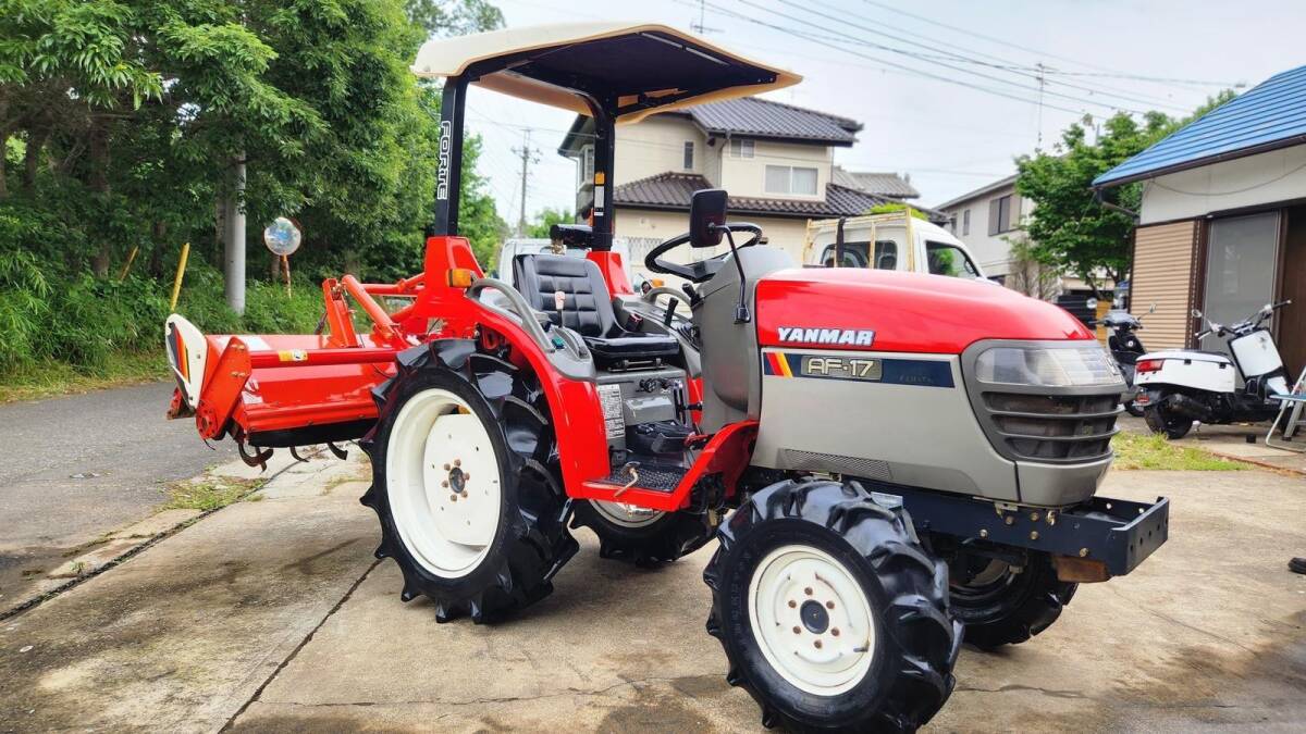  Yanmar трактор *AF17*17 лошадиные силы * Yanmar роторный RSA1604 есть *424 час * магазин netsuke * мойка машин насос есть * автоматика горизонтальный есть 