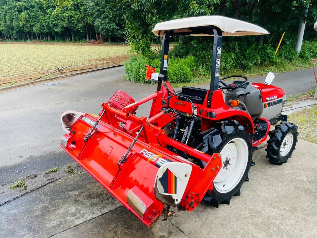  Yanmar трактор *AF17*17 лошадиные силы * Yanmar роторный RSA1604 есть *424 час * магазин netsuke * мойка машин насос есть * автоматика горизонтальный есть 