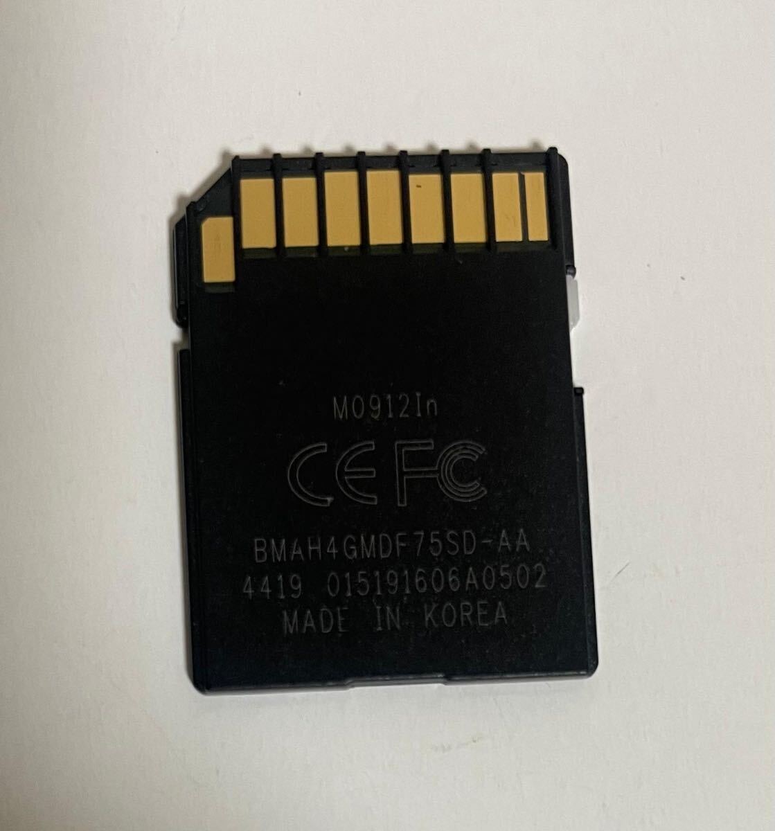 アルパインカーナビSD カード用 4GB　地図SDカード　82‐28276Z02