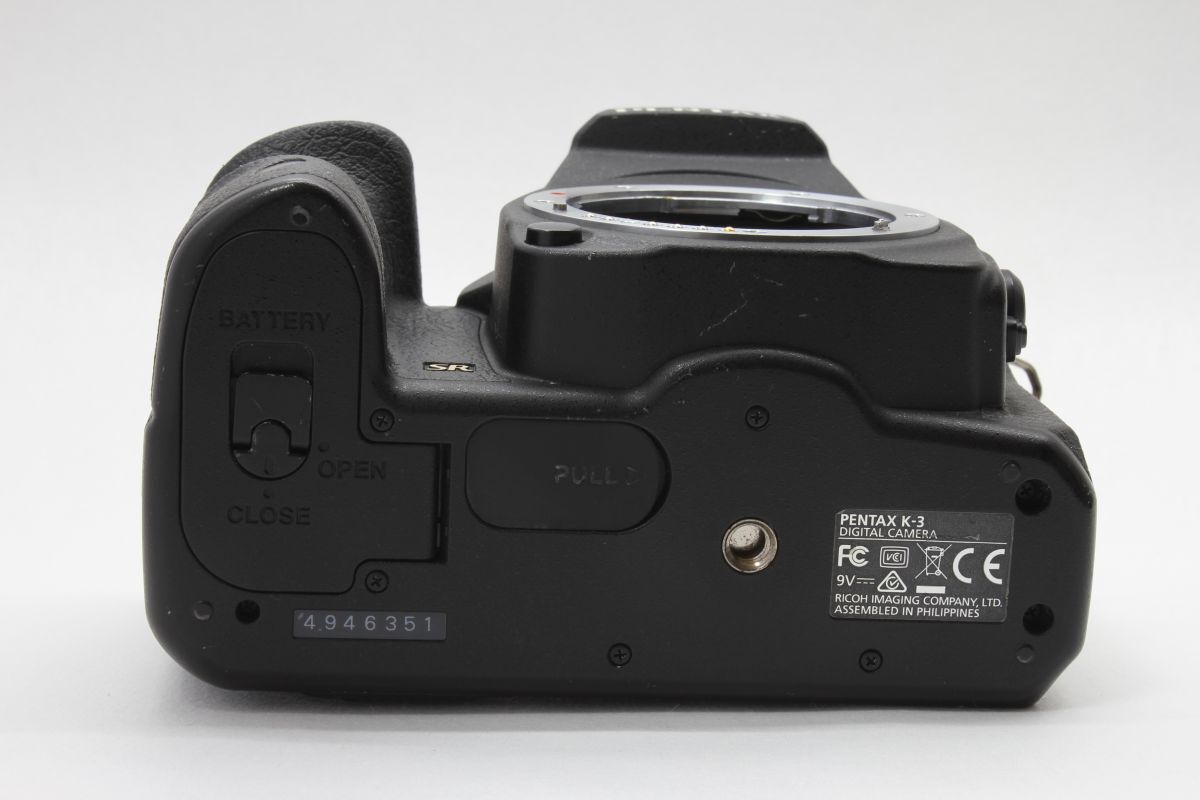  Schott число 38119 раз [ работа прекрасный товар ] Pentax PENTAX K-3 рабочее состояние подтверждено аккумулятор зарядное устройство 