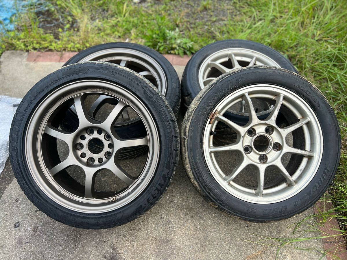 RAYS DAYTONA RACING 707 デイトナレーシング 17インチ 17x17.5J (2) / CL1 アコード トルネオ ユーロR 純正 アルミホイール 16×6.5J (2)
