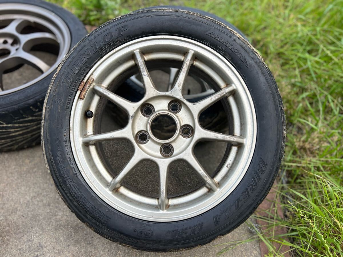 RAYS DAYTONA RACING 707 デイトナレーシング 17インチ 17x17.5J (2) / CL1 アコード トルネオ ユーロR 純正 アルミホイール 16×6.5J (2)
