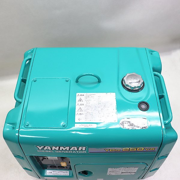[1 иен ] дизель генератор Yanmar YDG250VS-6E звукоизоляция type дизель 60Hz YANMAR строительная машина полное обслуживание Fukuoka прямые продажи б/у 650