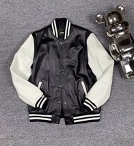 高級感★ レザージャケット 牛革 シングルライダース 本革 革ジャン カウハイド カーコート バイクジャケット メンズファッション S～4XL