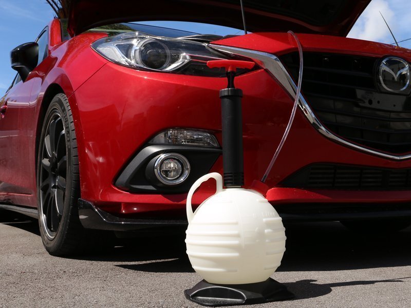 オイルチェンジャー 手動(dòng)式 上抜き 6L オイル交換 ポンプ 車(chē) バイク ちぇんじくん 簡(jiǎn)易説明書(shū)付 10001
