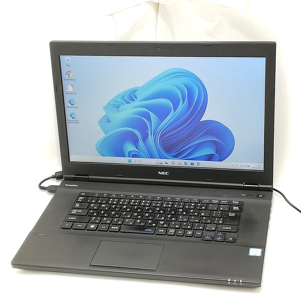 1円～ Wi-Fi有 NEC 中古ノートパソコン PC-VKT16XZG3 第8世代 Core i5 8GB 高速SSD 無線LAN Bluetooth Windows11済 Office 即使用可 保証付