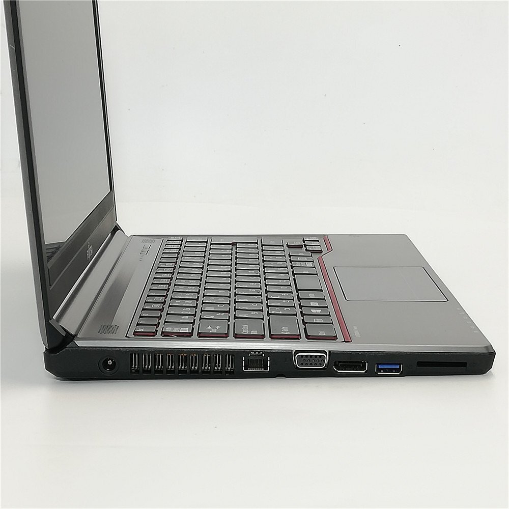在庫一掃セール 赤字覚悟 新品SSD Wi-Fi有 13.3型 ノートパソコン 富士通 E736/P 中古 第6世代 i5 8GB DVD 無線 カメラ Windows11 Office