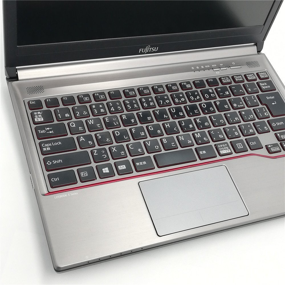 在庫一掃セール 赤字覚悟 新品SSD Wi-Fi有 13.3型 ノートパソコン 富士通 E736/P 中古 第6世代 i5 8GB DVD 無線 カメラ Windows11 Office