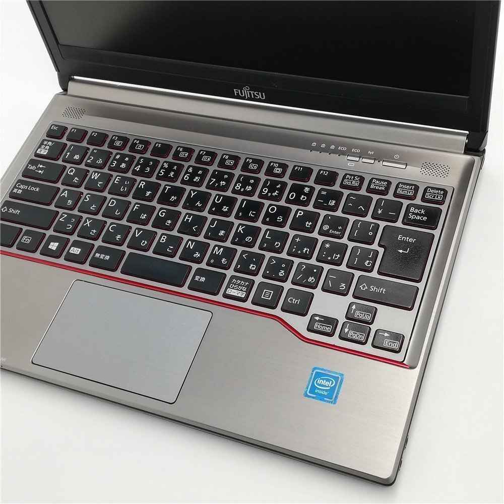 在庫(kù)一掃セール 新品SSD-512GB 13.3型ワイド ノートパソコン 富士通 E736/M 中古 Celeron 16GB DVD 無(wú)線LAN Bluetooth Windows11 Office