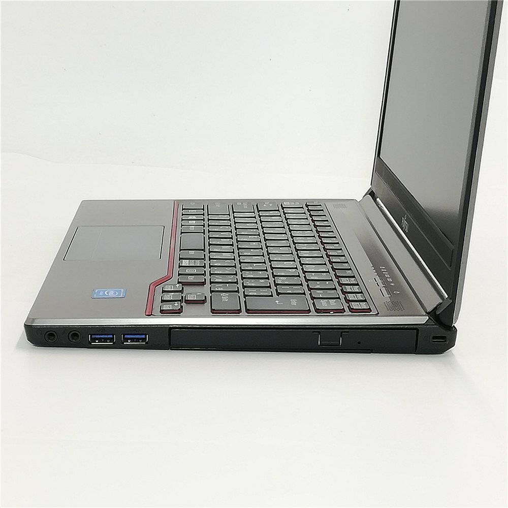  наличие один . распродажа red letters resolution новый товар SSD 13.3 широкий ноутбук Fujitsu E736/M б/у Celeron 16GB DVD беспроводной Bluetooth Windows11 Office