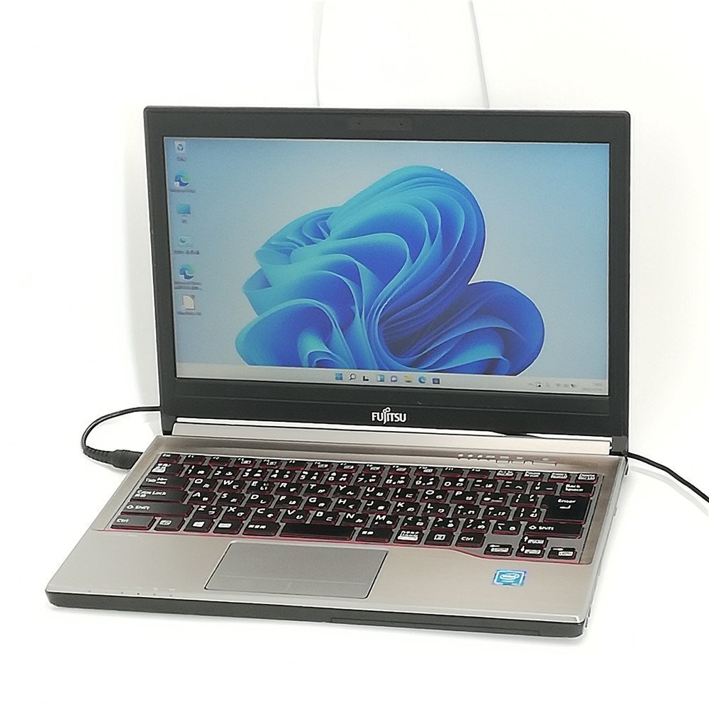 在庫(kù)一掃セール 赤字覚悟 新品SSD 13.3型ワイド ノートパソコン 富士通 E736/M 中古 Celeron 16GB DVD 無(wú)線 Bluetooth Windows11 Office