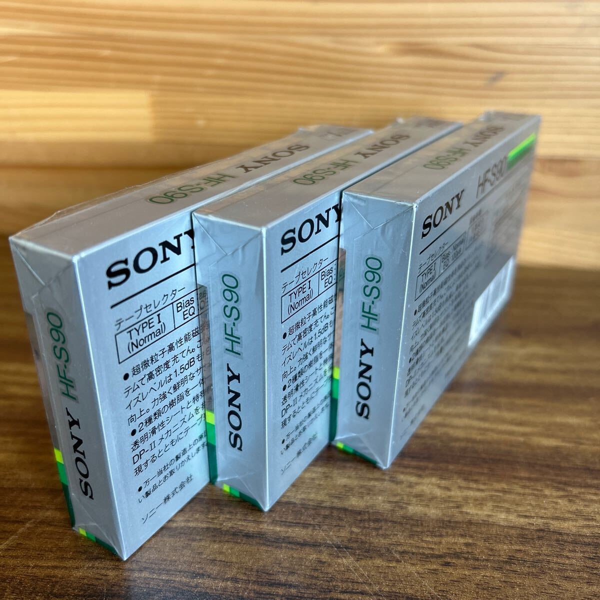 SONY Sony кассетная лента подлинная вещь HF-S90 новый товар не использовался товар 3шт.