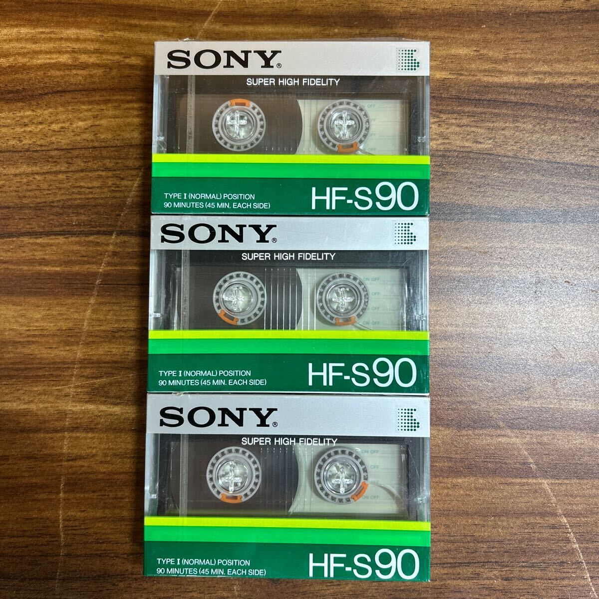 SONY Sony кассетная лента подлинная вещь HF-S90 новый товар не использовался товар 3шт.