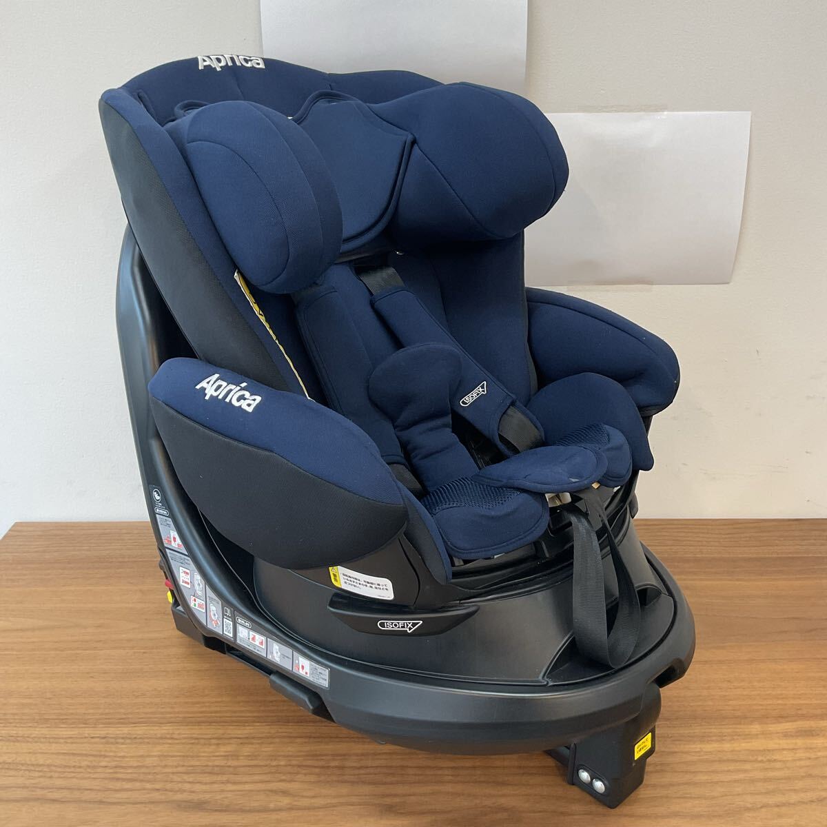 【Kー1819】 アップリカ Aprica チャイルドシート ディアターンプラス ISOFIX 取説付き 狀態(tài)