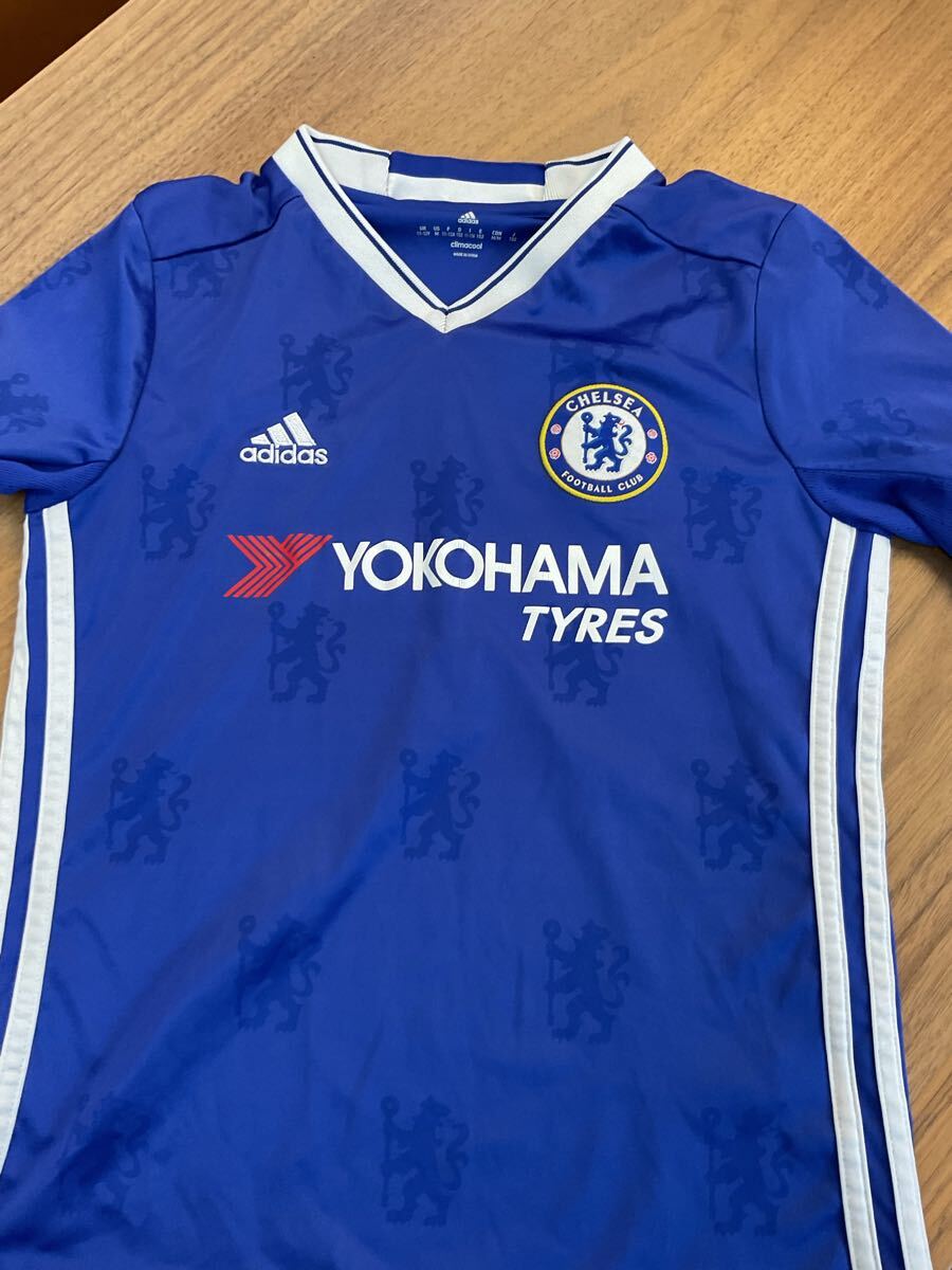 [K-1802] б/у одежда Chelsea форма Adidas 150 см 
