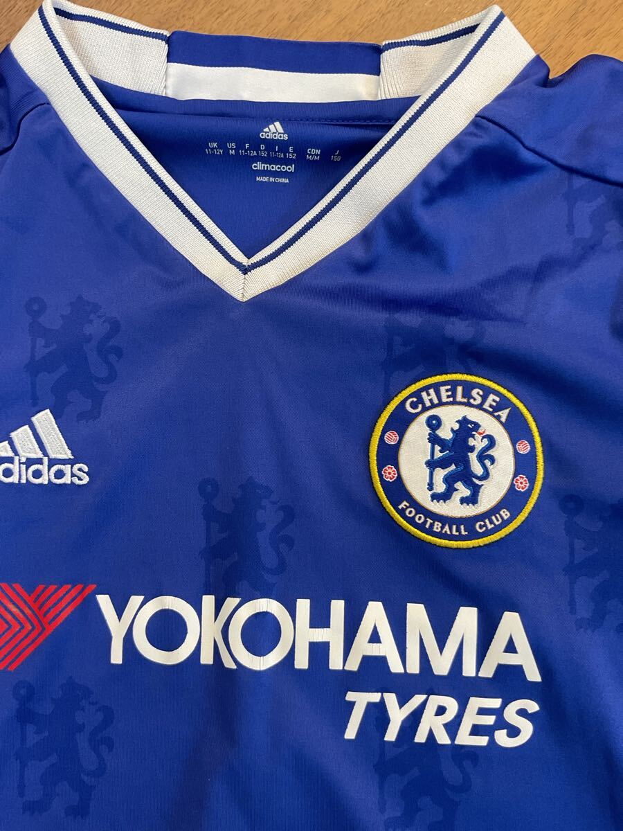 [K-1802] б/у одежда Chelsea форма Adidas 150 см 