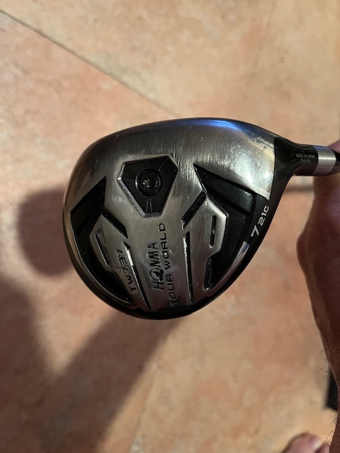 ホンマ フェアウェイウッド　tw 737 7w 21c 三菱mmt 70s リシャフト　名器！レア良品！お安め！