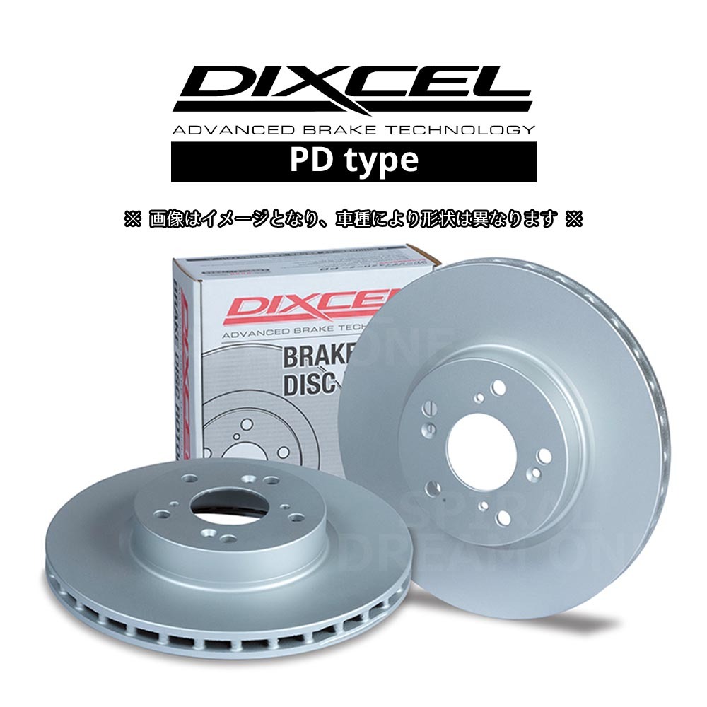 2518332/2551216 アルファロメオ 156 GTA 932AXB DIXCEL ディクセル PDタイプ 前后セット 03/10～06/02 VET No. 0588973→ 