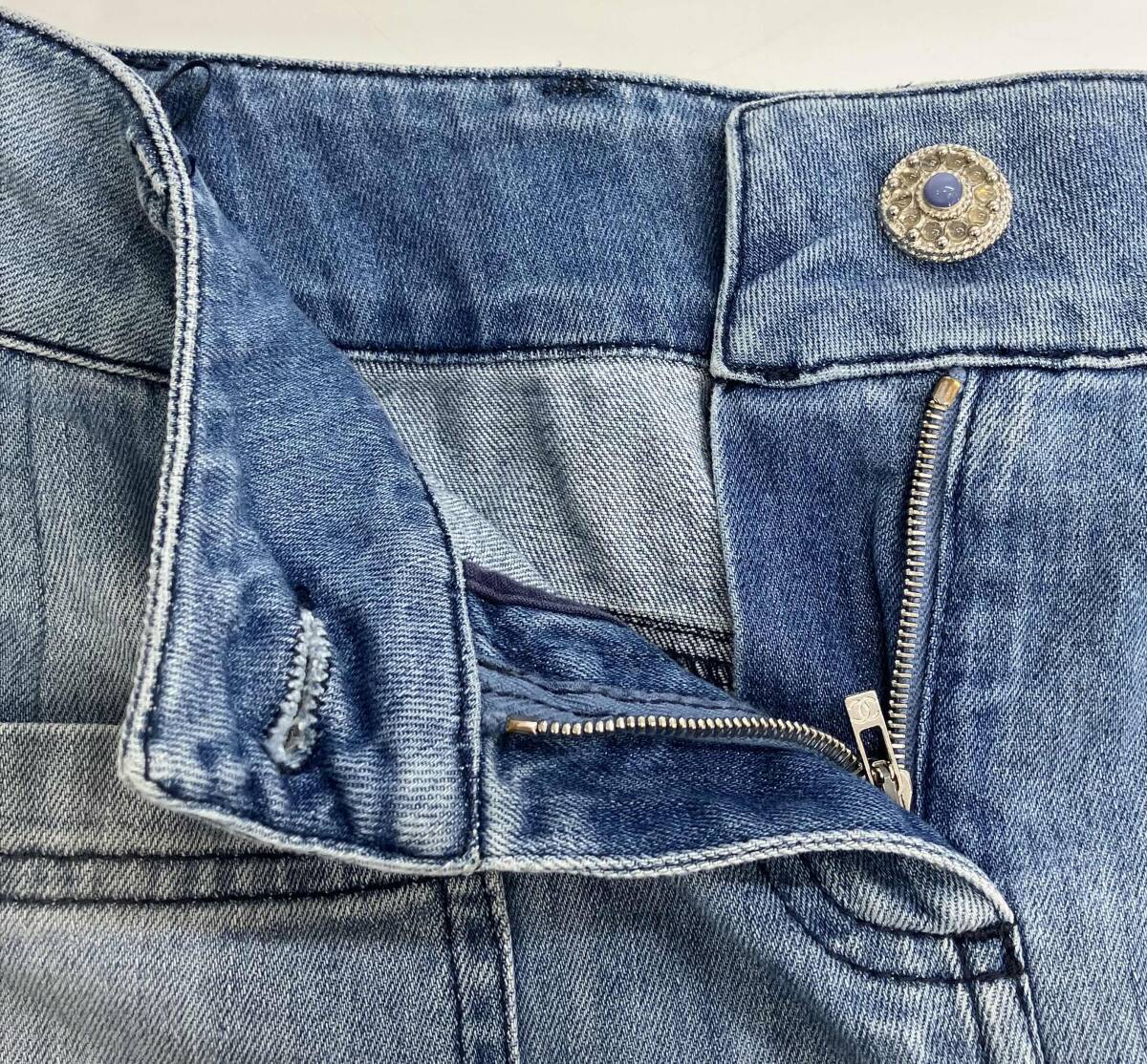 CHANEL シャネル デニム ミニスカート ボトムス P40178 サイズ40