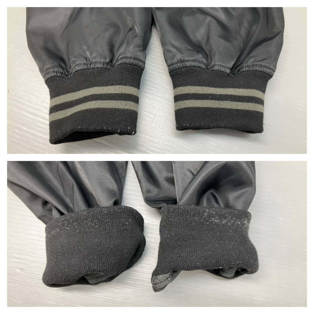 ★ NEIGHBORHOOD ネイバーフッド Baseball Jacket 232TSNH-jkm02 ブルゾン サイズL ブラック 通年_画像6