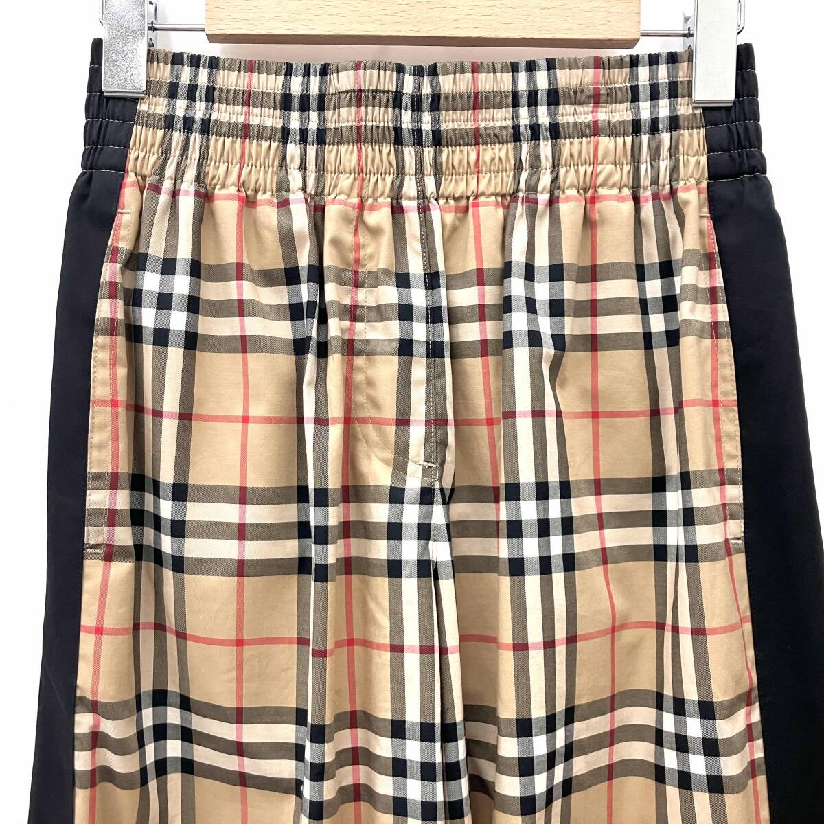 BURBERRY バーバリー パンツ サイドライン ノバチェック ウエスト約62cm