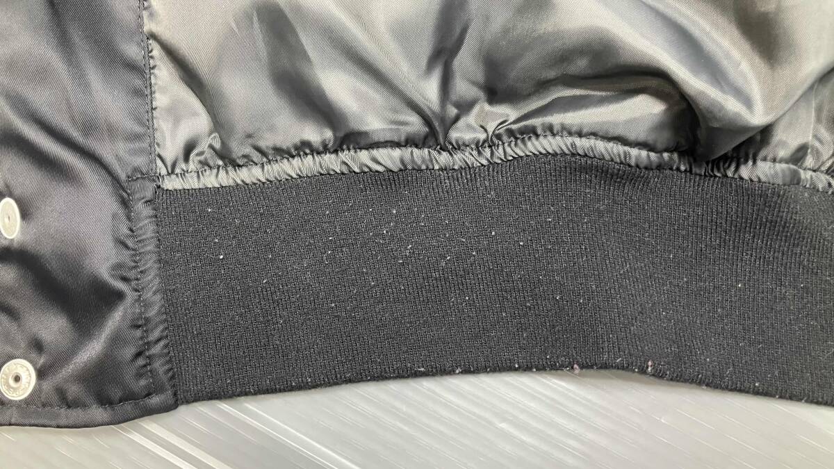 ★ NEIGHBORHOOD ネイバーフッド Baseball Jacket 232TSNH-jkm02 ブルゾン サイズL ブラック 通年_画像9