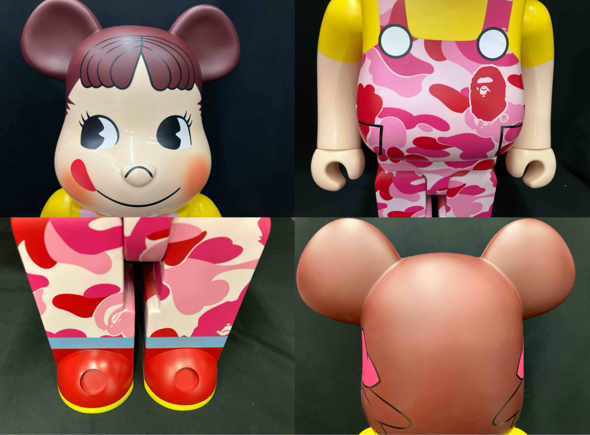 BE@RBRICK BAPE(R) × ペコちゃん 1000%（ピンク）【新品】 BAPE®︎ × FUJIYA ペコちゃん × BE@RBRICK | bape.com