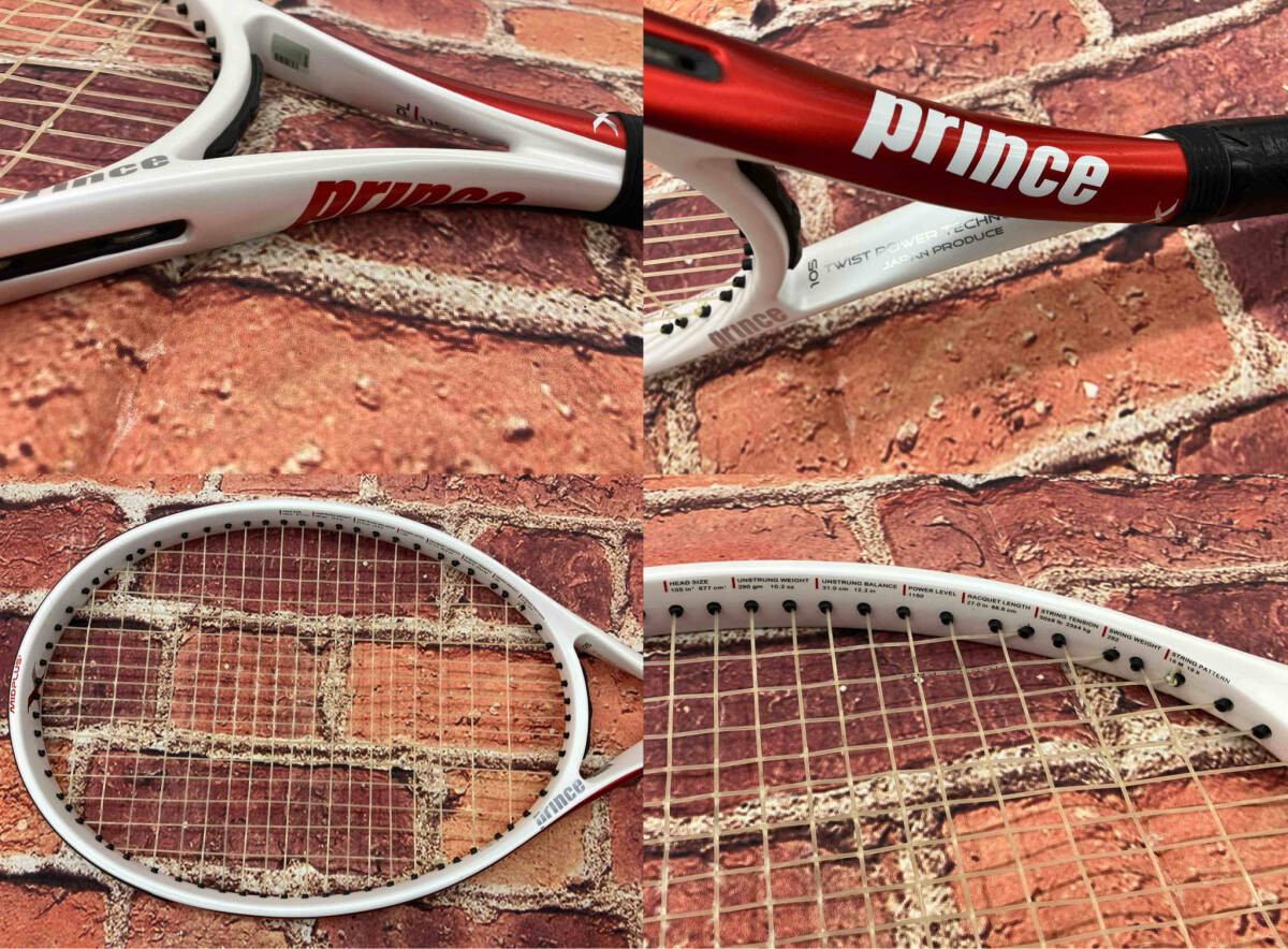 Prince/プリンス X 105 2020 テニスラケット グリップサイズ2_画像2