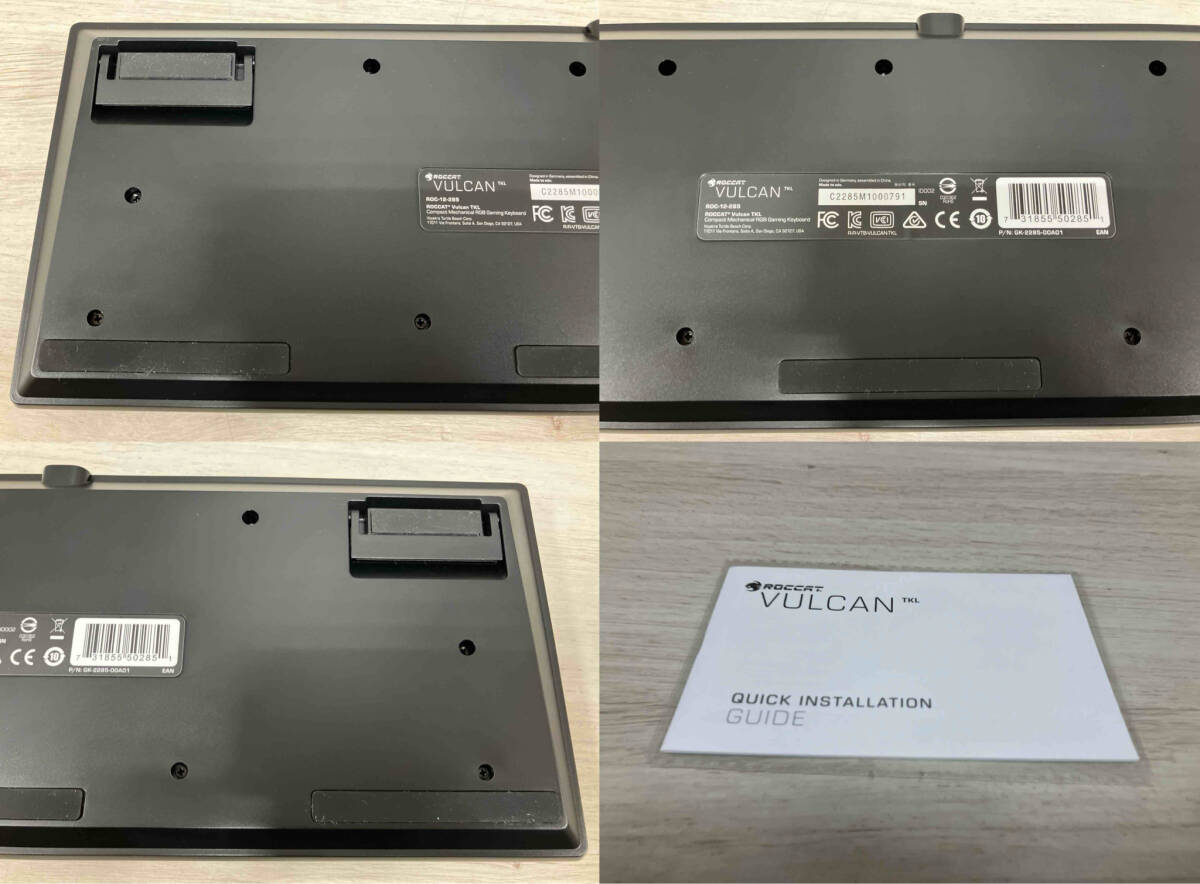 動作確認済 ROCCAT ROC-12-285 Vulcan TKL ROC-12-285 キーボード_画像5