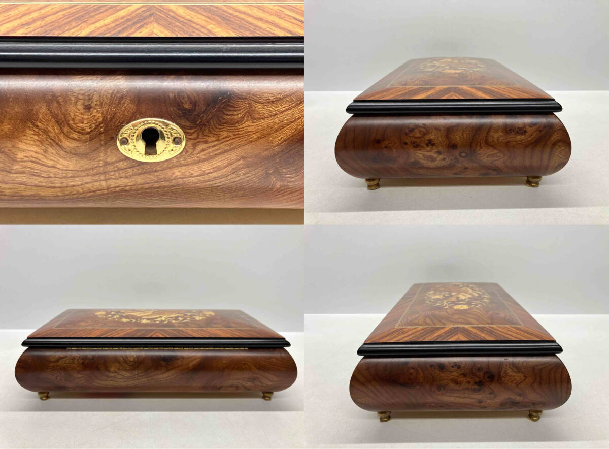 REUGE ювелирные изделия кейс музыкальная шкатулка ключ имеется [I sola di Capri] дракон ju